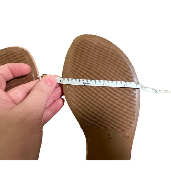 Women's Embellished Rhinestone/Pearl Sandals Shoes Slipon Casual Round Open Toe - Picture 8 of 9